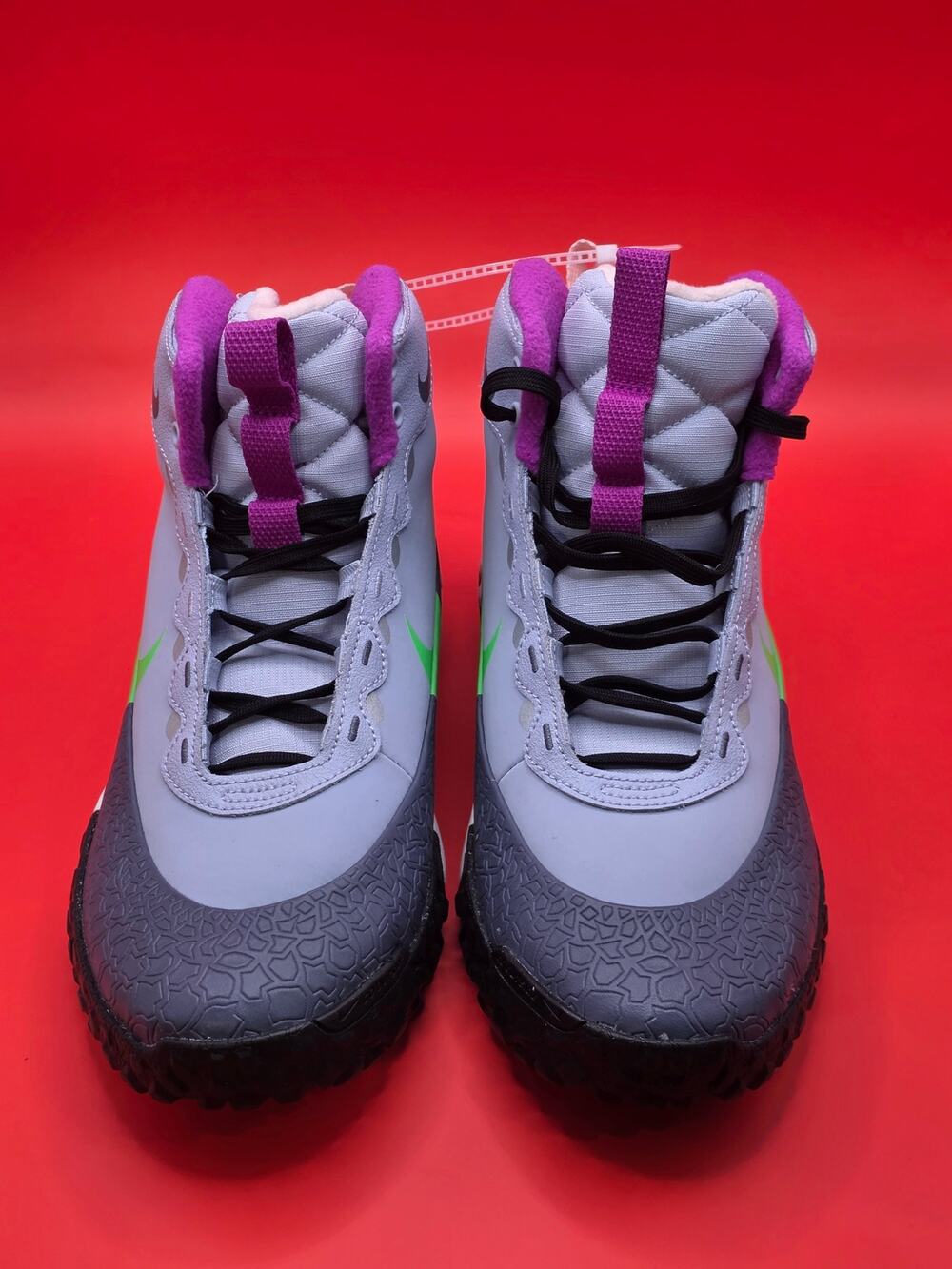 Nike Terrascout GS Big Kids 6.5Y Ghost Purple Green IH7683-002 New